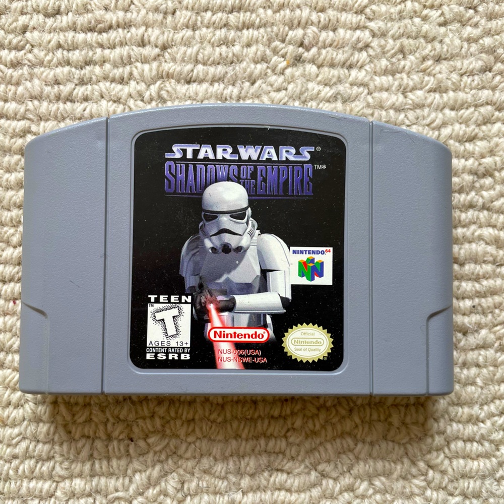 Nintendo 64 Star Wars Shadows of the Empire game